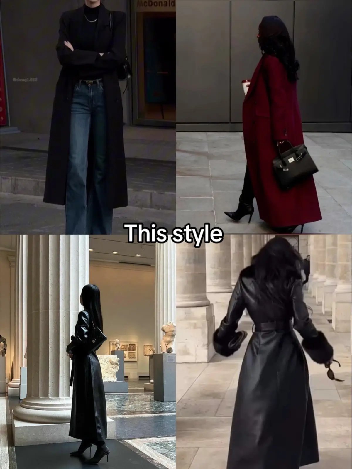 #women #fashion #fashiontiktok #fashioninspo #fashiontok #fashionstyle #jacekts #coats #leathercoat #coatstyle #aesthetic #vibe #sushidontlie #streetwear #casual #casualstyle #casualwear #darkfeminine #darkfemininestyle #femmefatale #femmefataleaesthetic #femmefatalestyle #femmefataleenergy #fyp #viral 